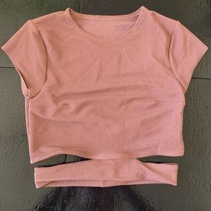 Five Dancewear Rebel Rib Crop Top